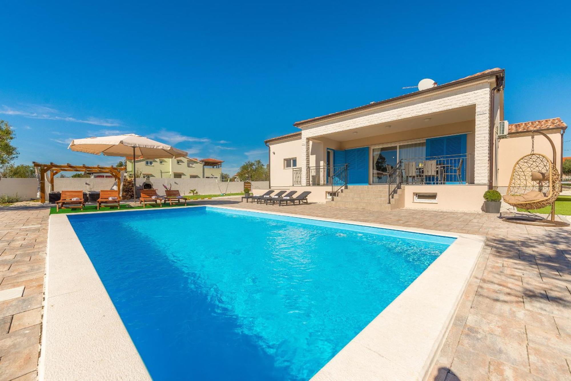 Villa Tara Zadarvillas Tinj Eksteriør billede